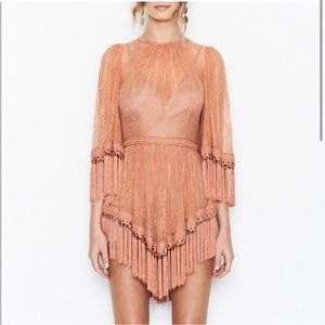 Alice McCall lace and fringe dress
